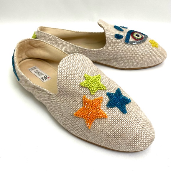 Atelier Nanou Flat Slip On 8 / 38 Casual Women’s Shoes Jute